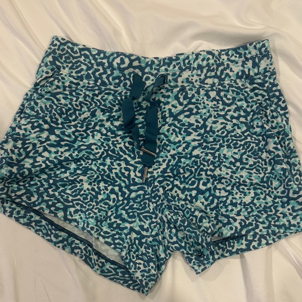 Athleta blue shorts size small like new